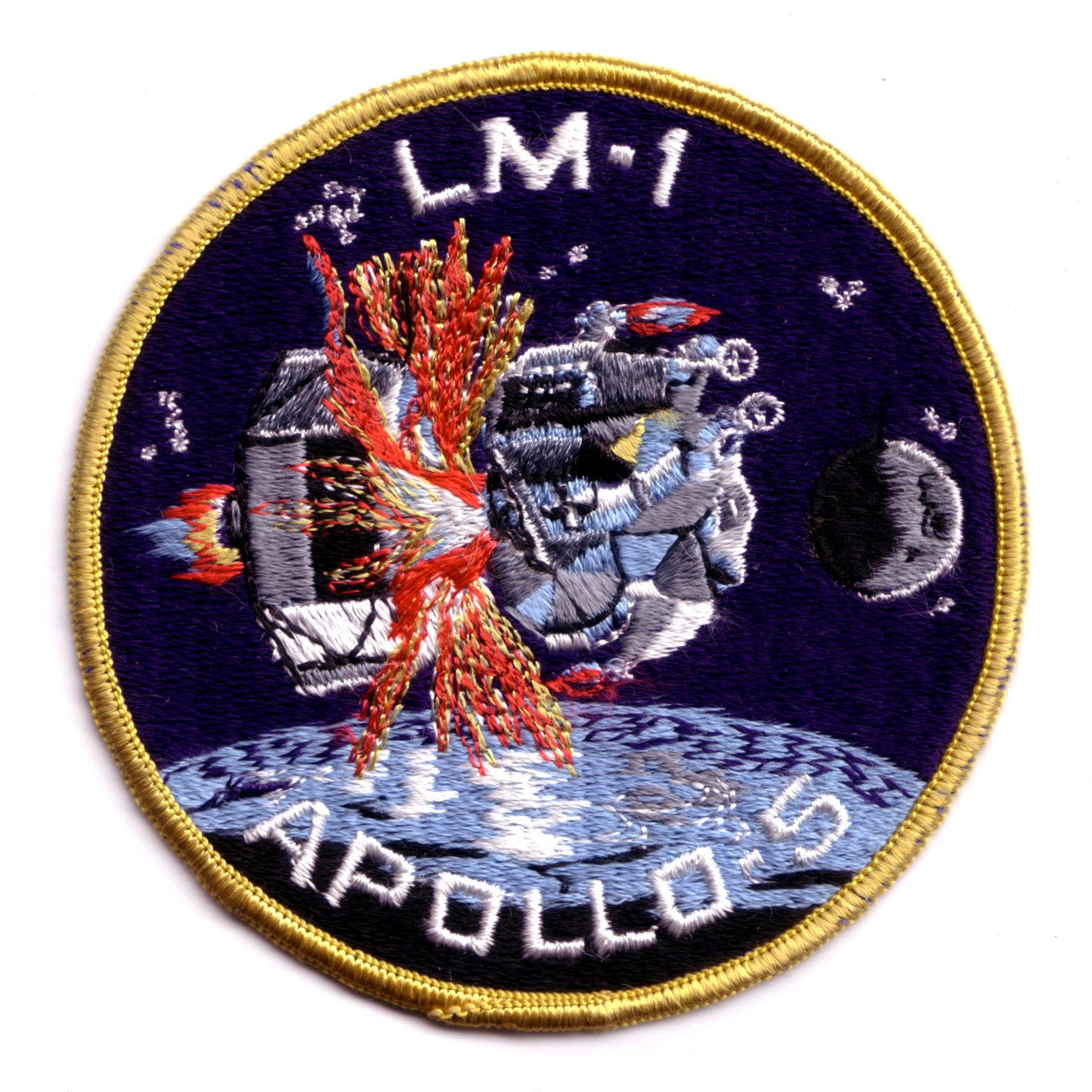 Apollo 5 LM-1 mission patch