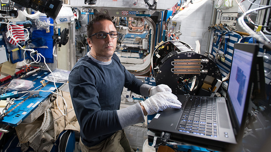 Astronaut Joe Acaba