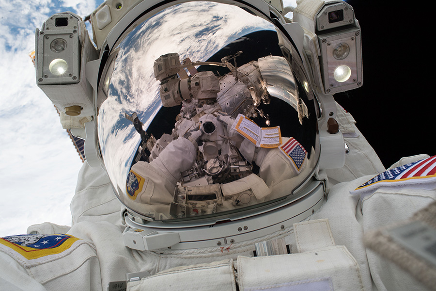Spacewalker Mark Vande Hei