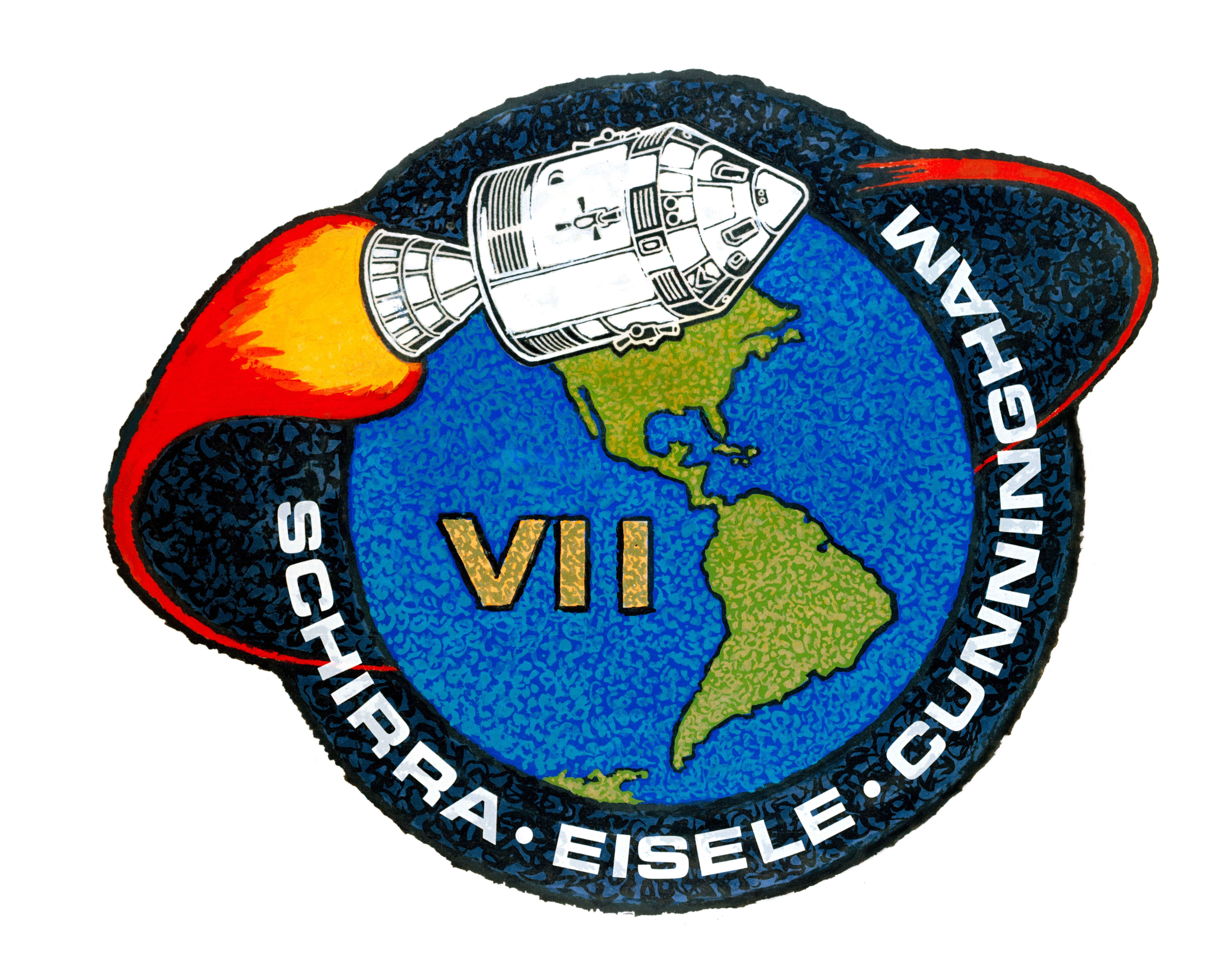  official emblem of Apollo 7 
