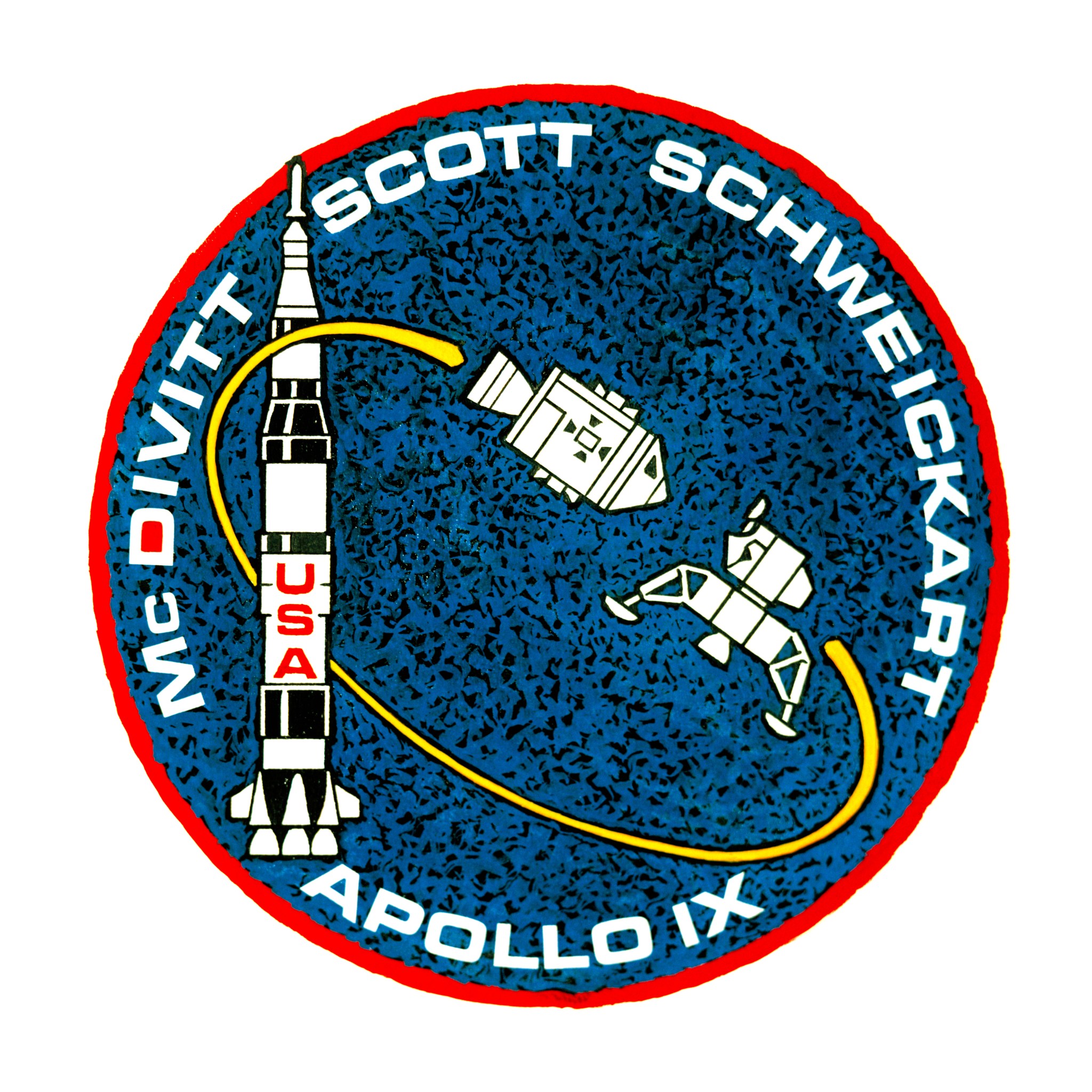 Apollo 9 official mission patch