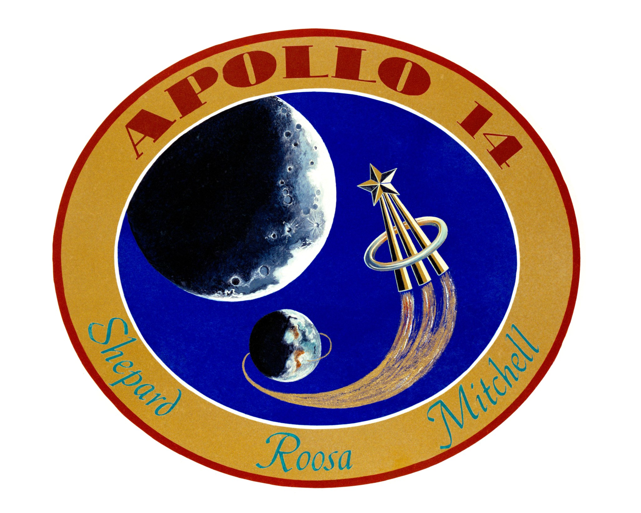 Apollo 14 official mission patch