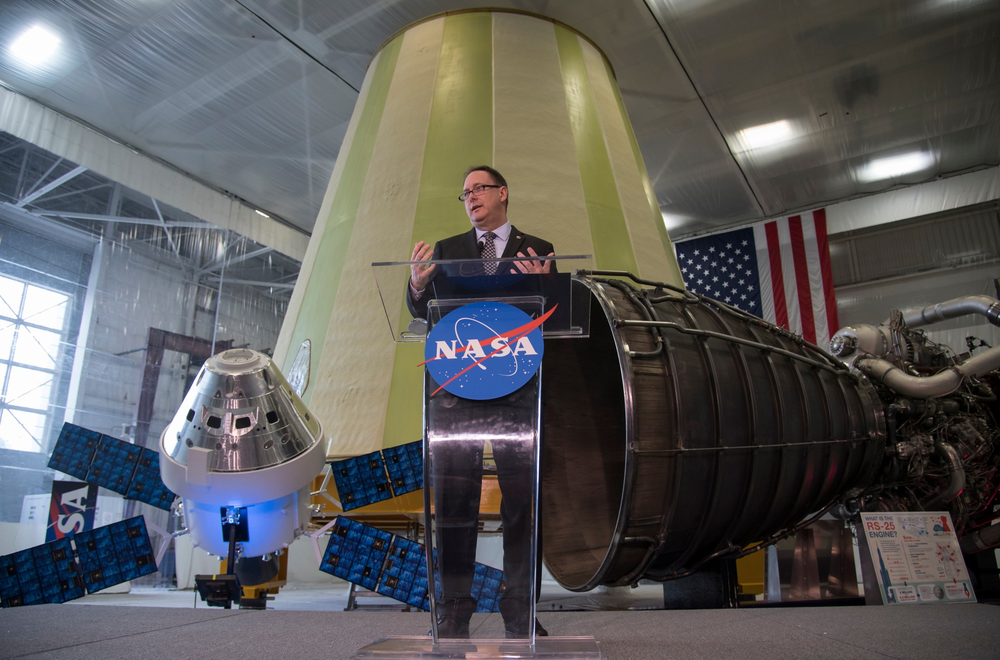 Acting NASA Administrator Robert Lightfoot discusses the fiscal year 2019 budget proposal