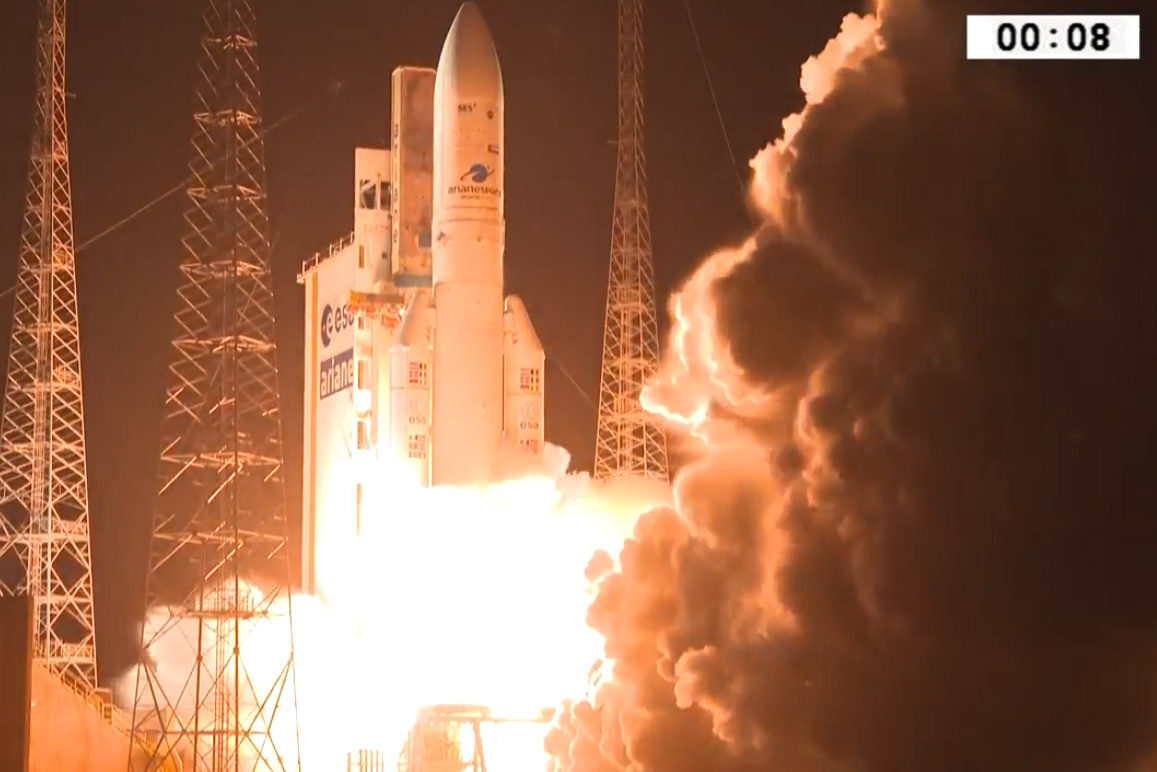 Ariane 5 rocket launch
