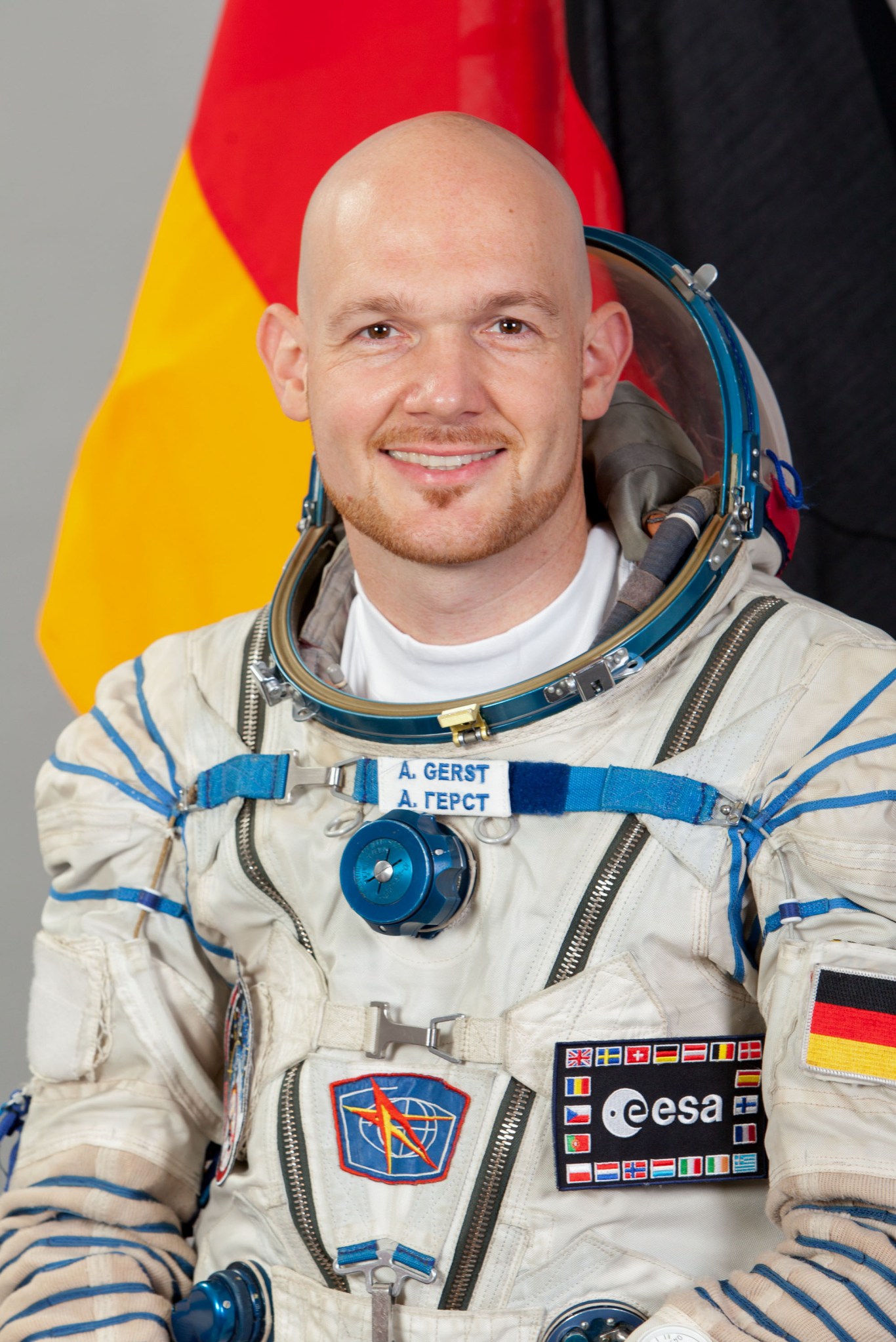 Astronaut Alexander Gerst of ESA