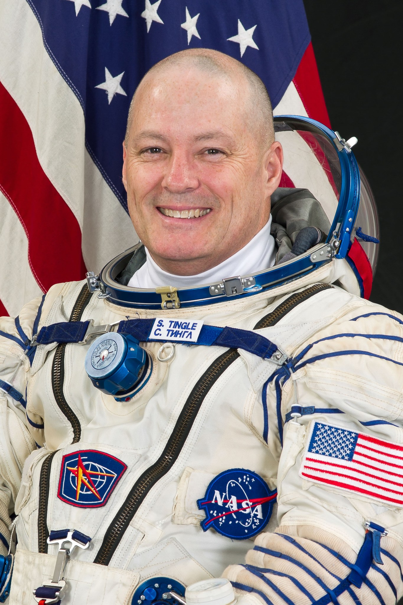 Expedition 54-55 Flight Engineer Scott Tingle of NASA