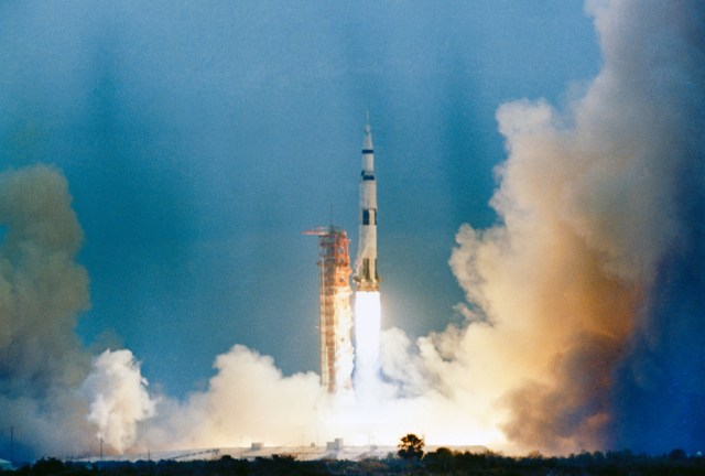 Apollo 9 launch from NASA’s Kennedy Space Center.
