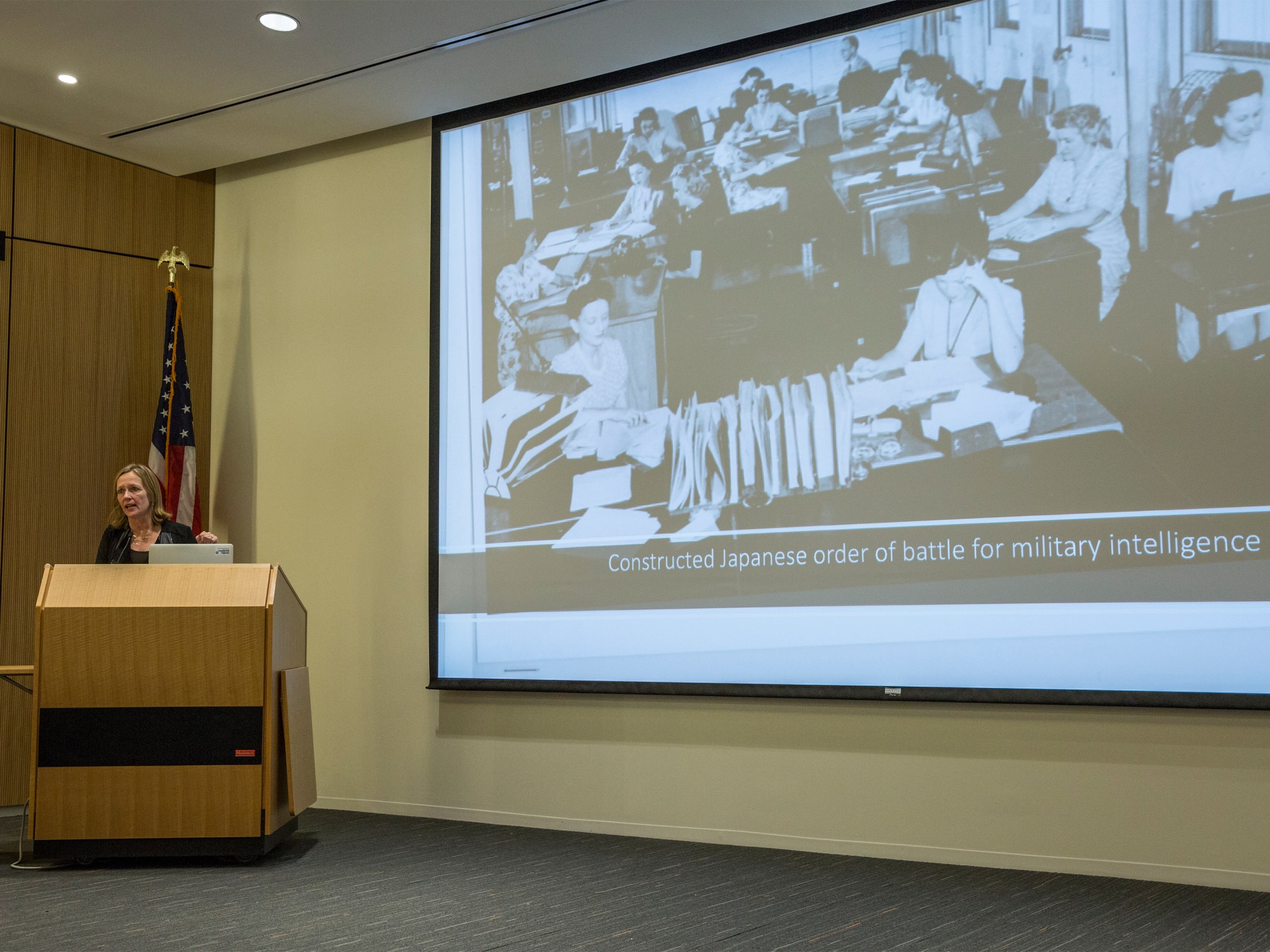 “War opens up opportunities for marginalized populations,” Liza Mundy said.