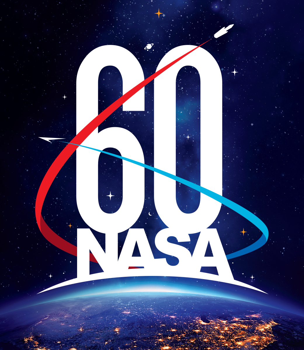 NASA 60th anniversary logo