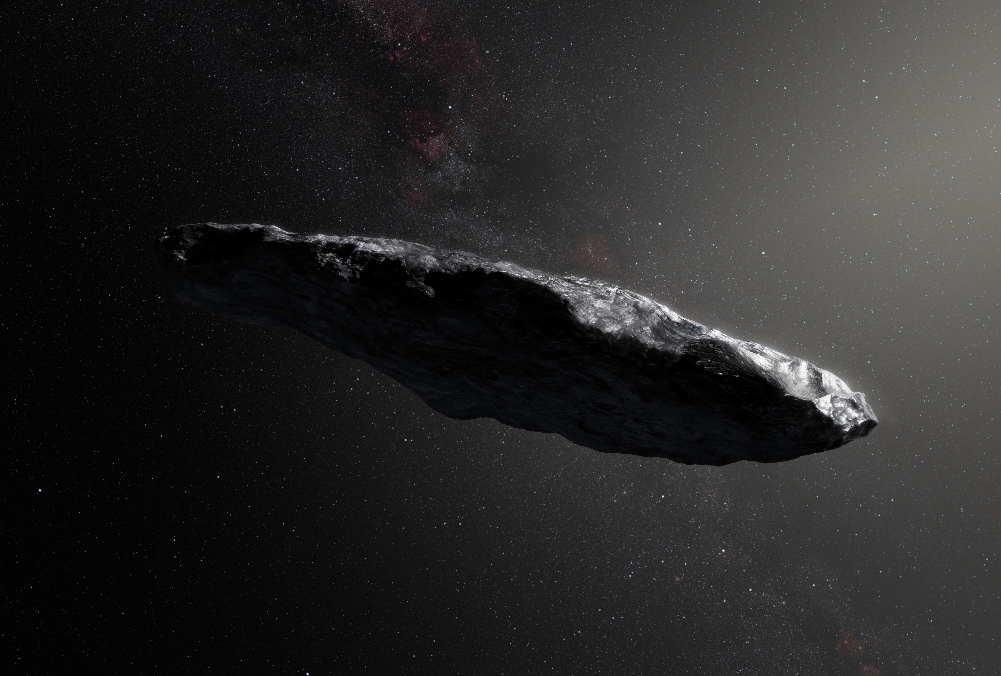illustration of 'Oumuamua