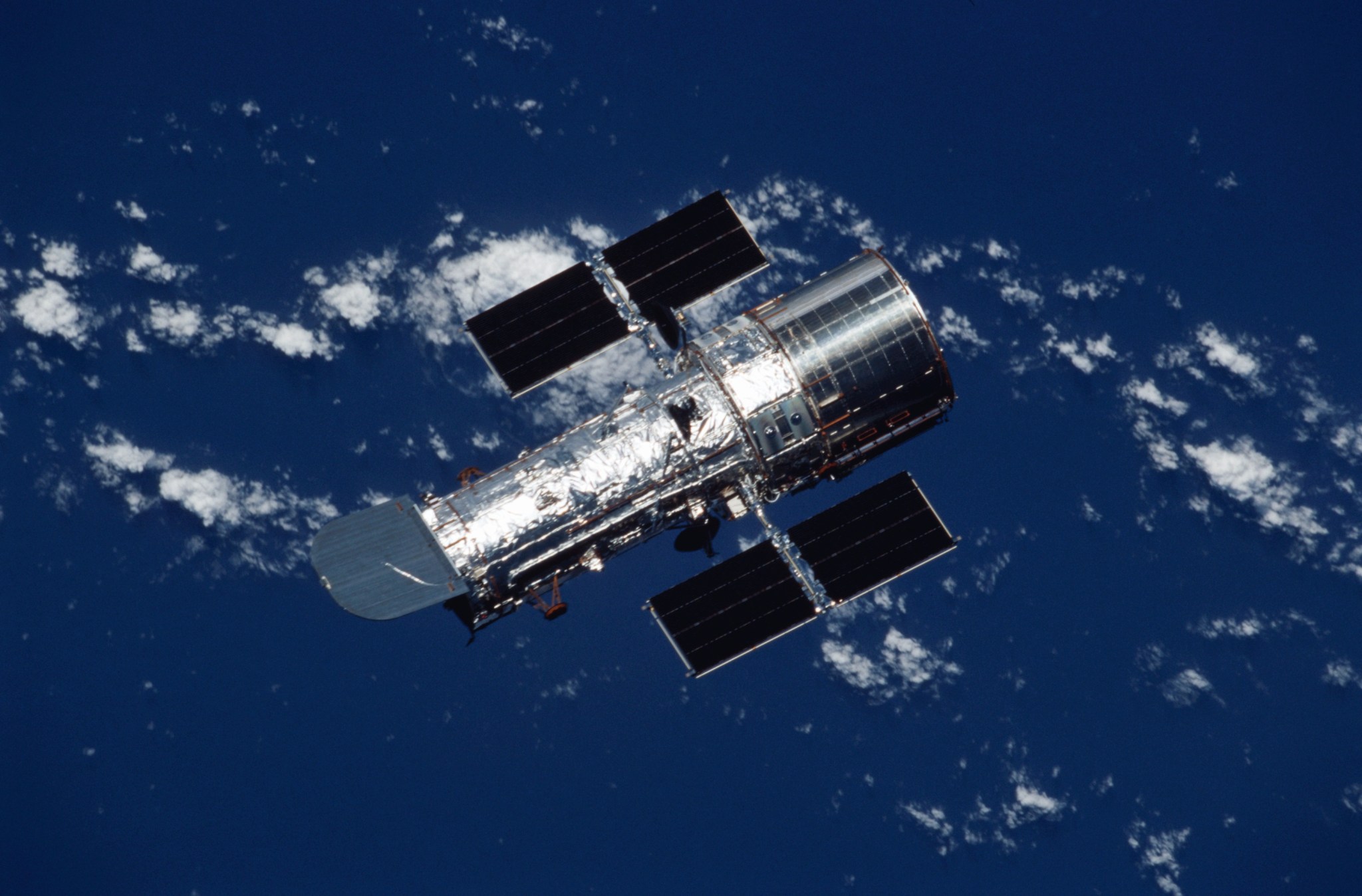 The Hubble Space Telescope, taken during STS-109.
