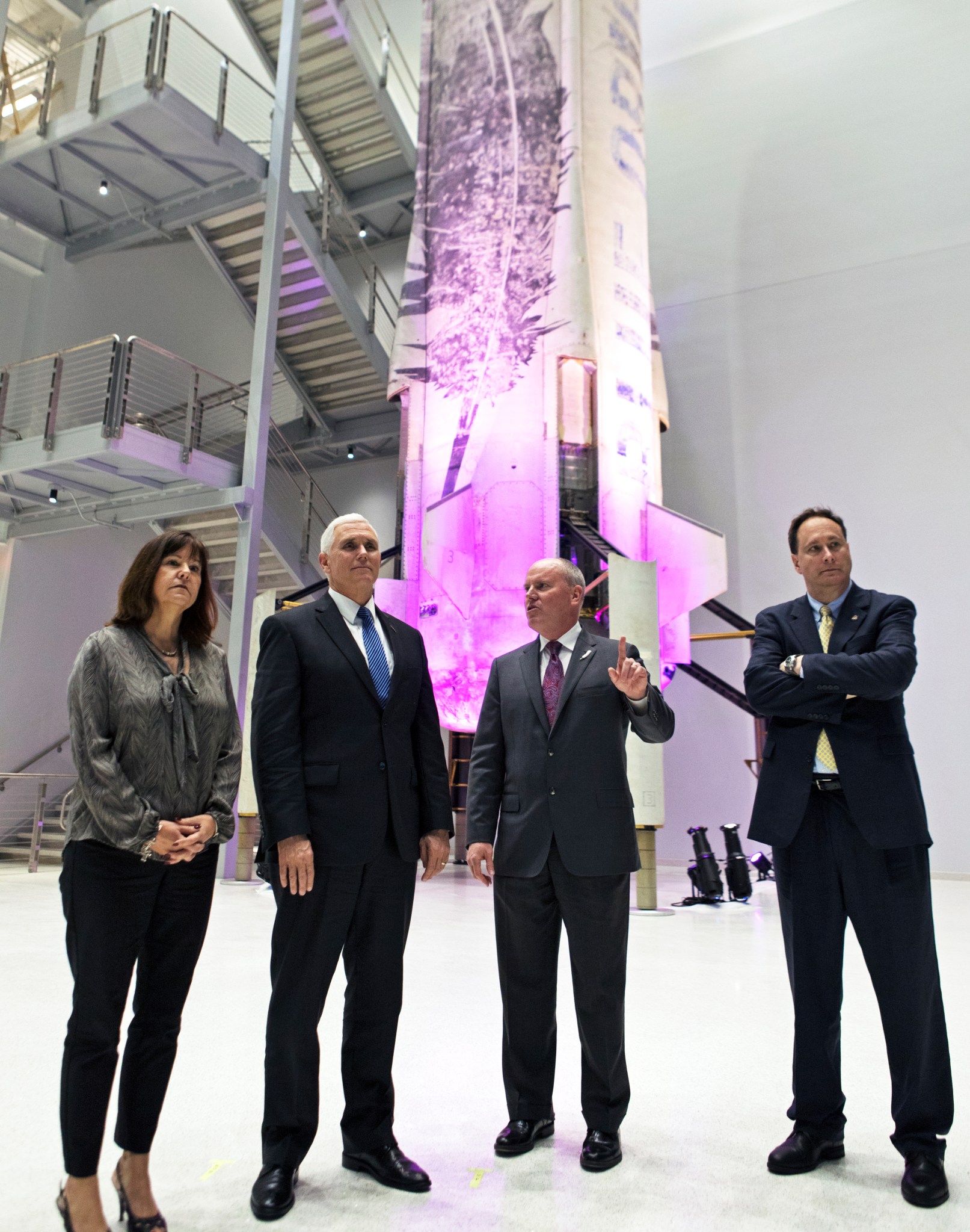 Vice President Pence at Blue Origin