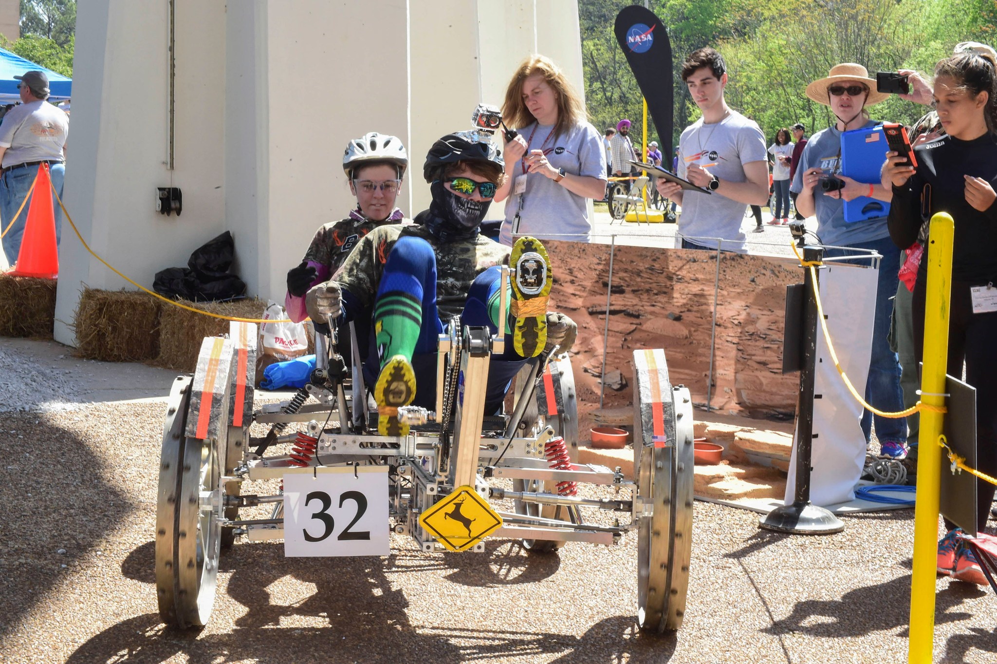 Buckhorn High School won first place in the high school division of the 2018 NASA Human Exploration Rover Challenge. 