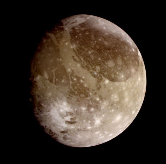 Galileo image of Ganymede