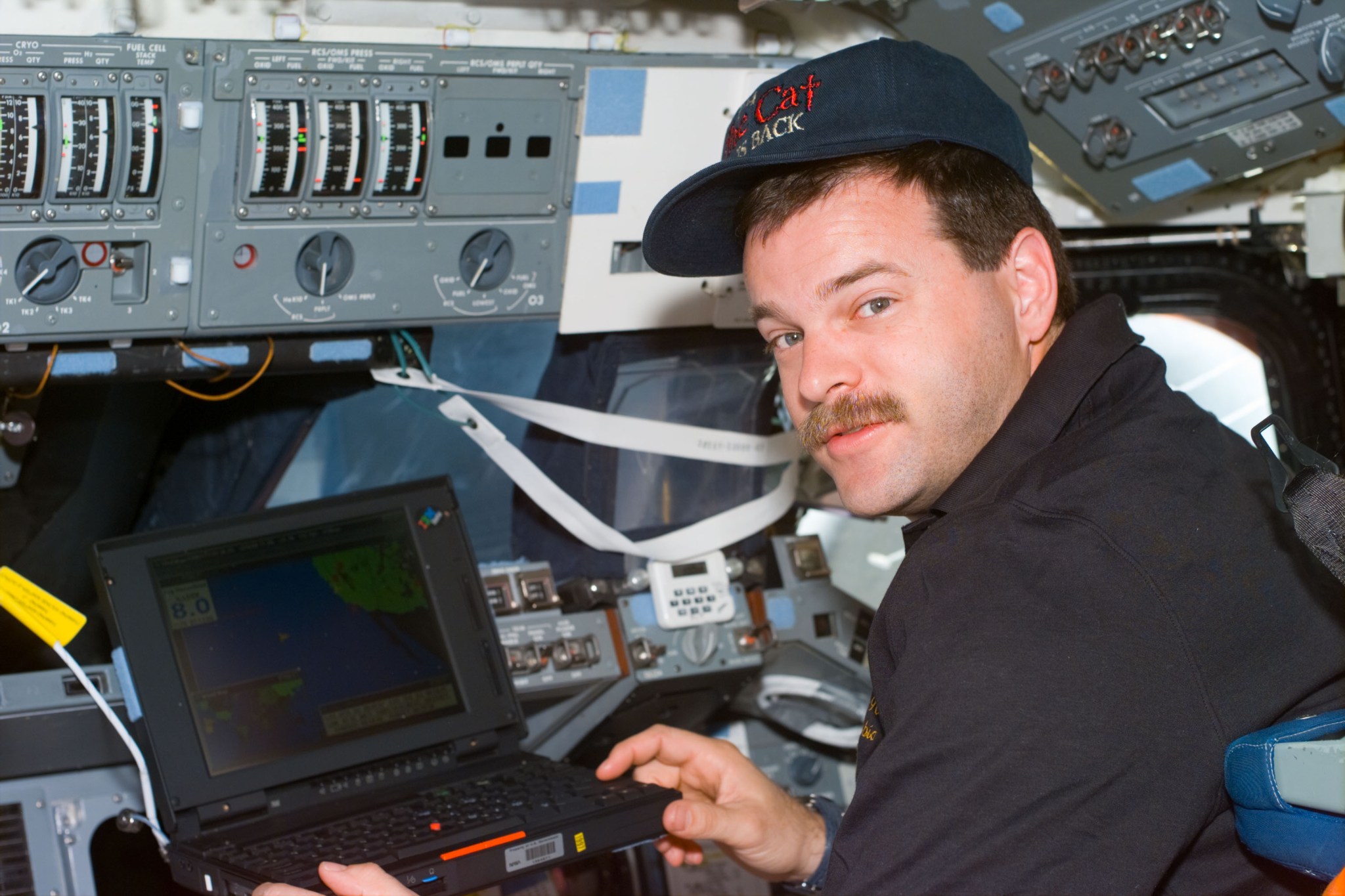 Astronaut Scott Altman served as pilot on STS-90 aboard space shuttle Columbia in April 1998.