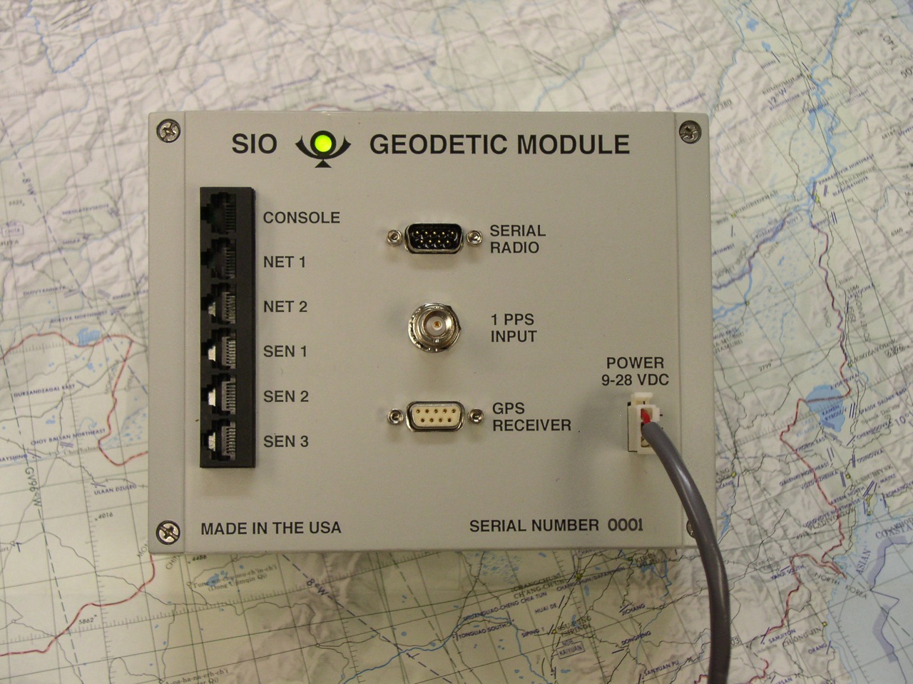 Real-time geodetic modules.