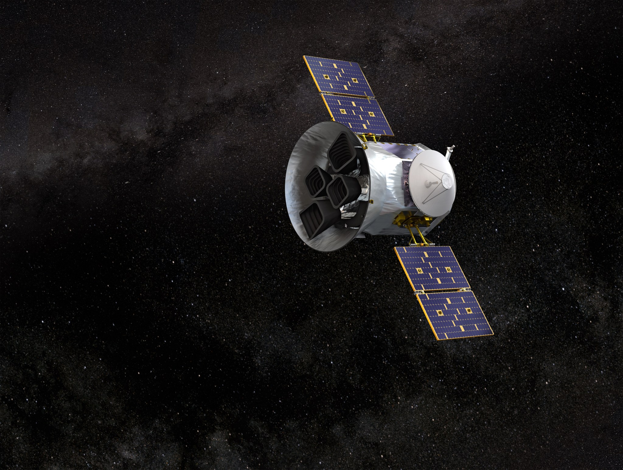 Conceptual image of the TESS mission