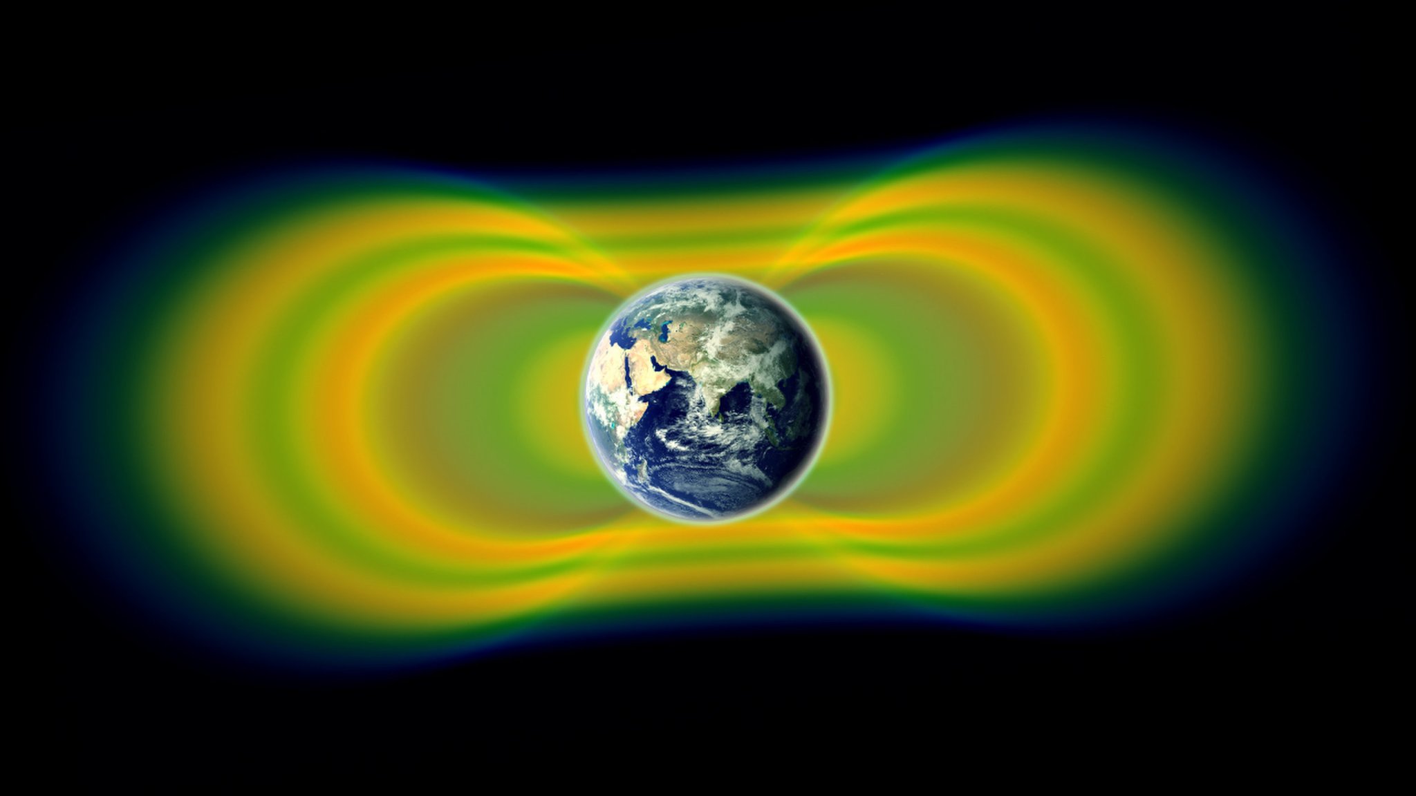 illustration of Van Allen Belts