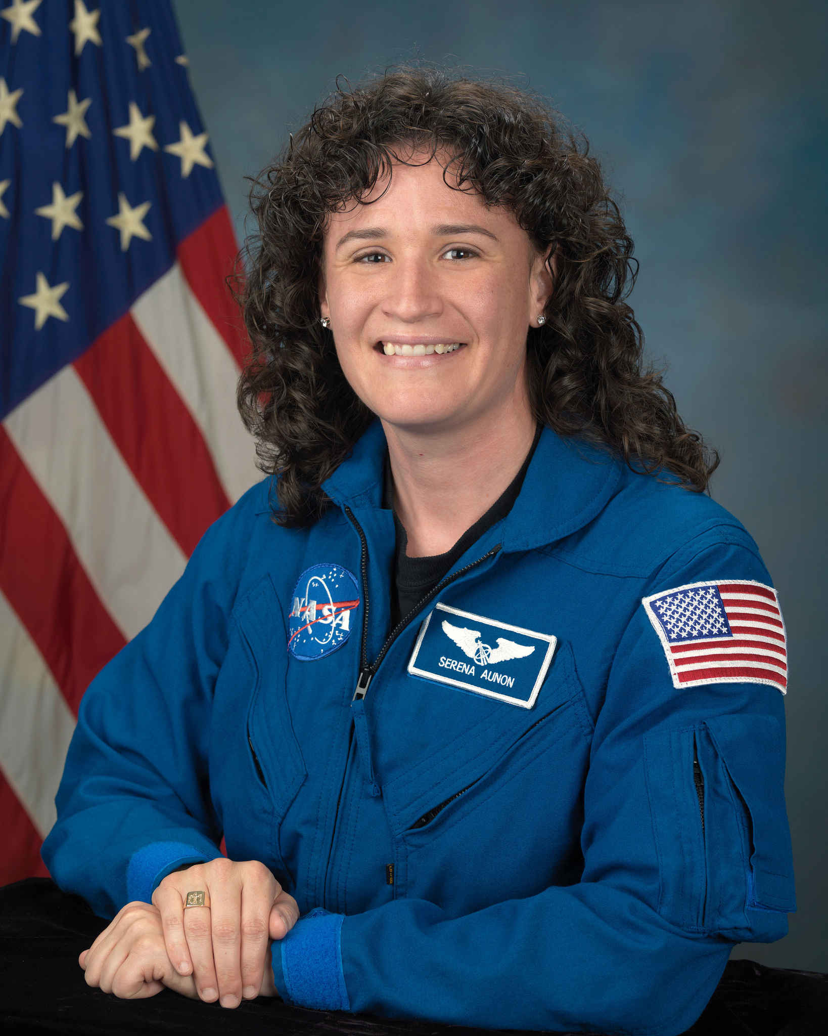 Official portrait of NASA astronaut Serena Auñón-Chancellor