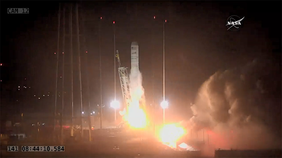 Cygnus Blasts Off