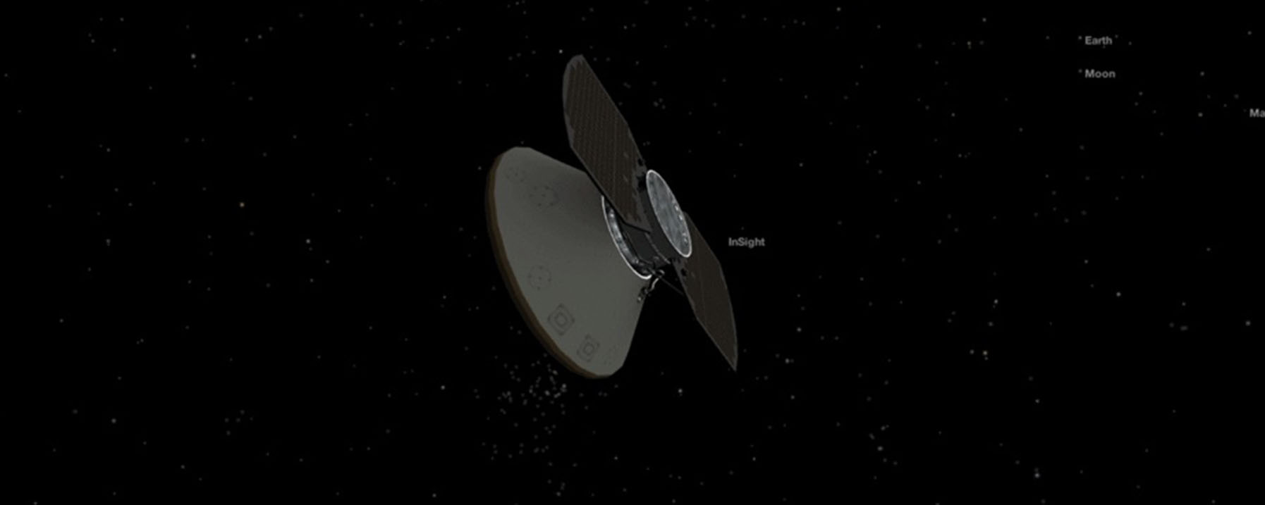 Illustration of NASA's InSight Spacecraft