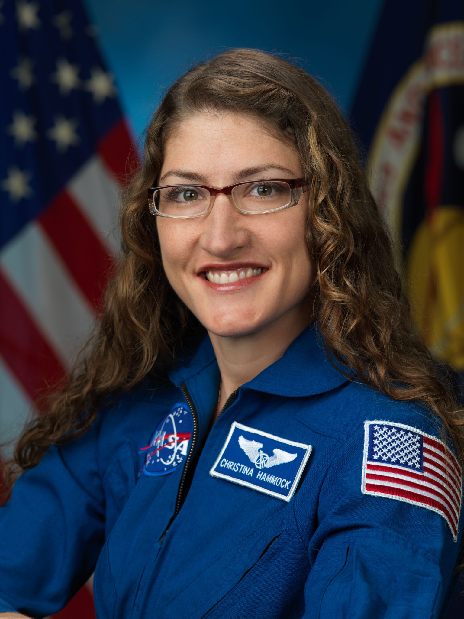 NASA astronaut Christina Hammock Koch