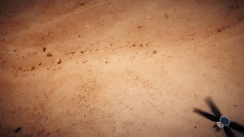 Mars helicopter animation