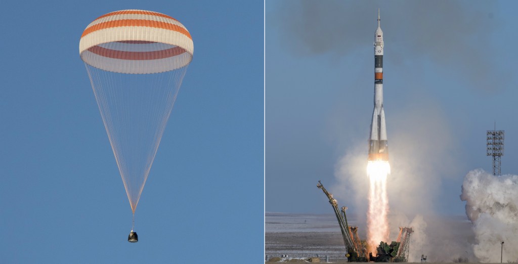 NASA Television to Air Return of One Space Station Crew, Launch of Another