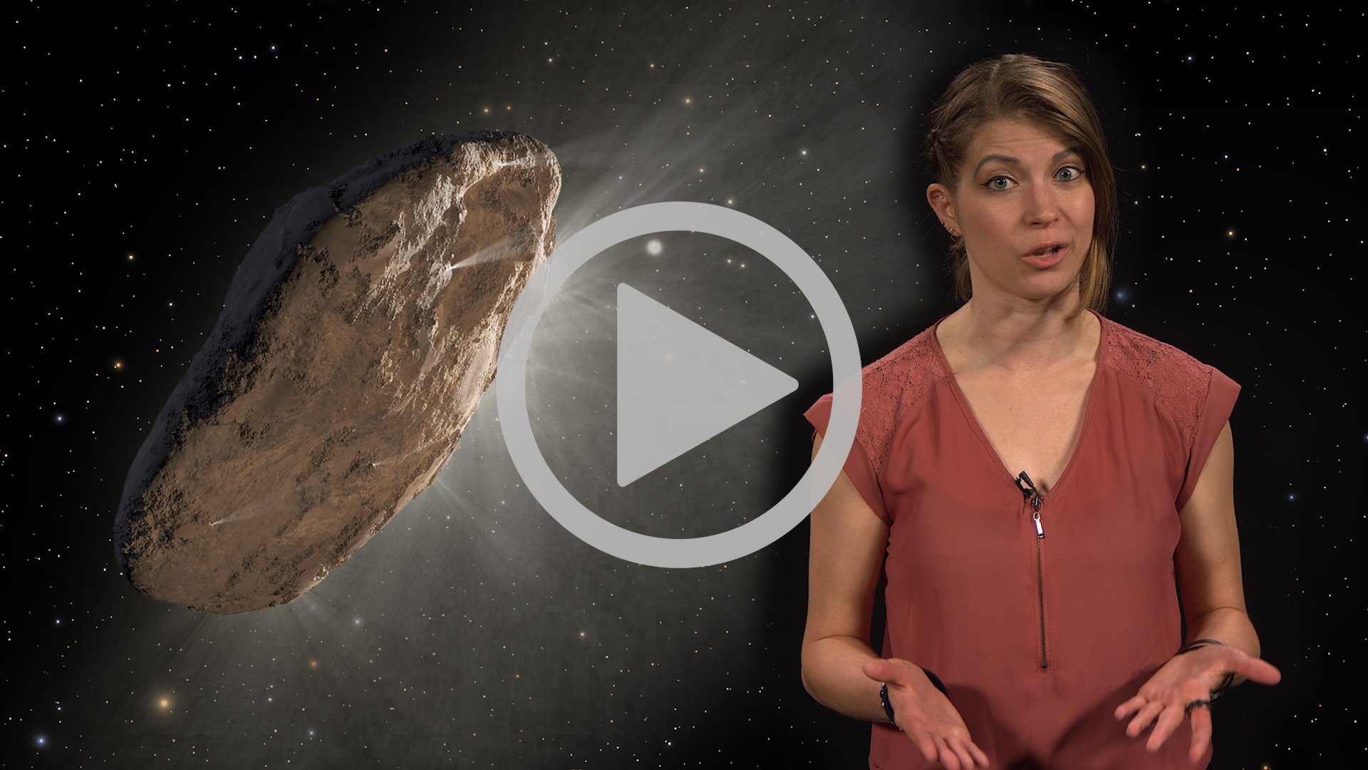 video showing how observatories, including NASA’s Hubble Space Telescope, found that ‘Oumuamua gained an extra boost of speed