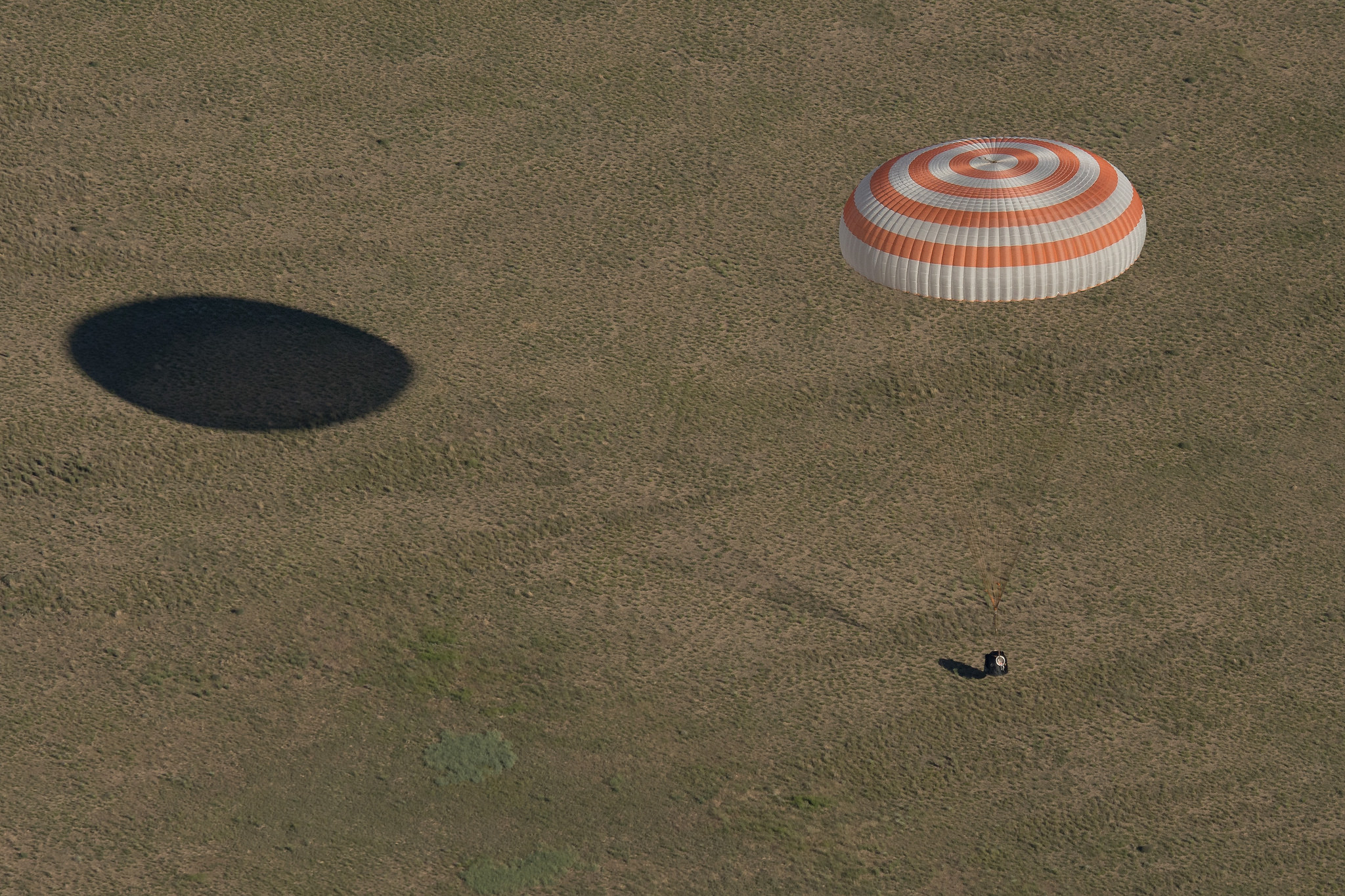 Three Expedition 55 crew members landed safely in Kazakhstan June 3.