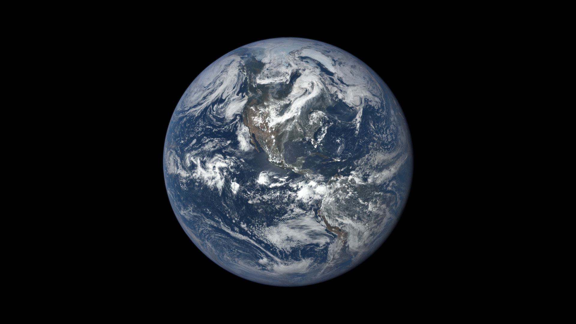 Earth from NASA's Earth Polychromatic Imaging Camera (EPIC), aboard NOAA's Deep Space Climate Observatory (DSCOVR) spacecraft