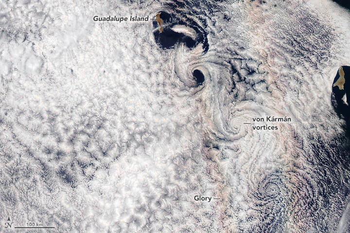 Satellite image of Guadelupe