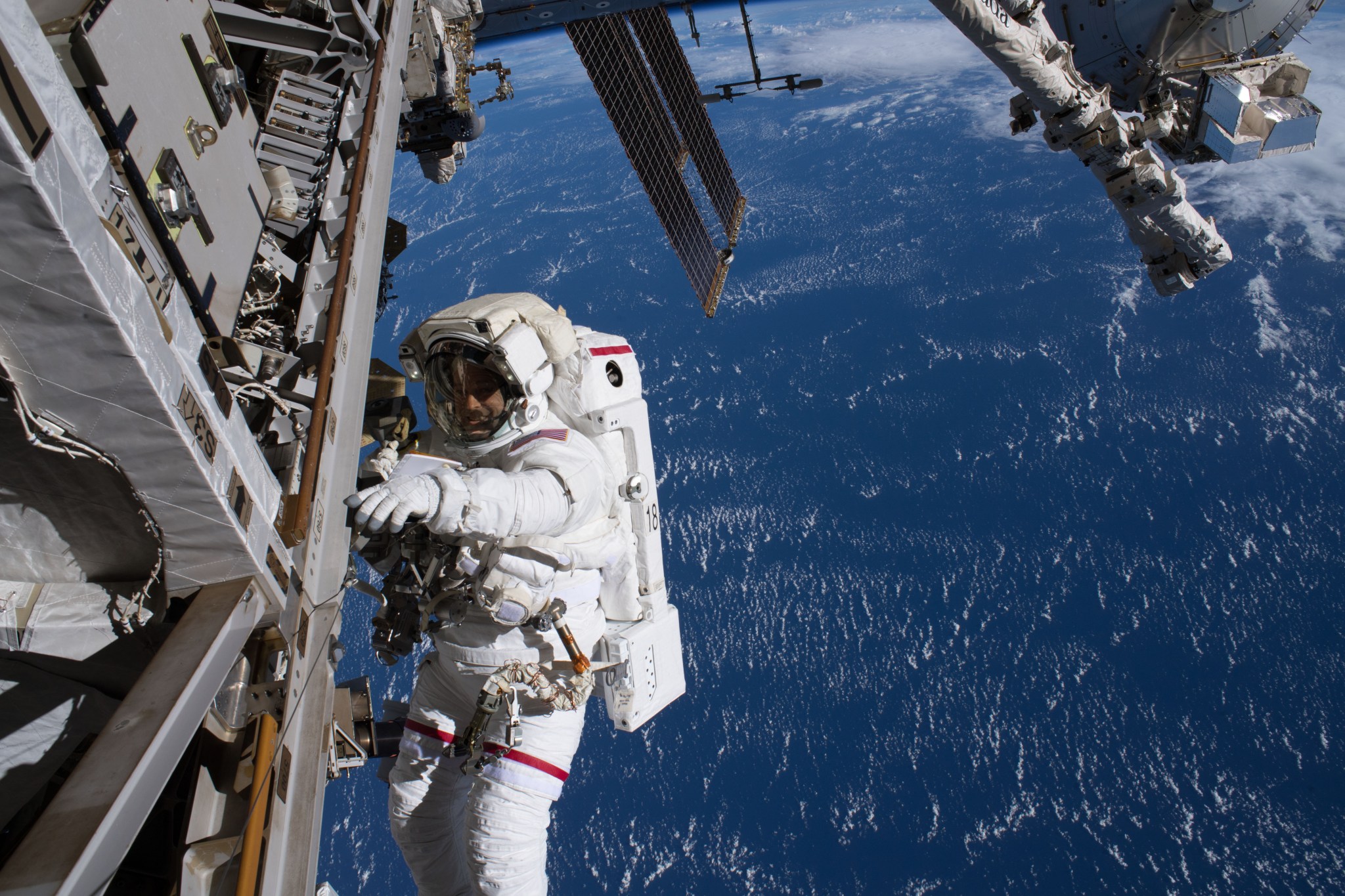 NASA Expedition 56 astronaut Ricky Arnold