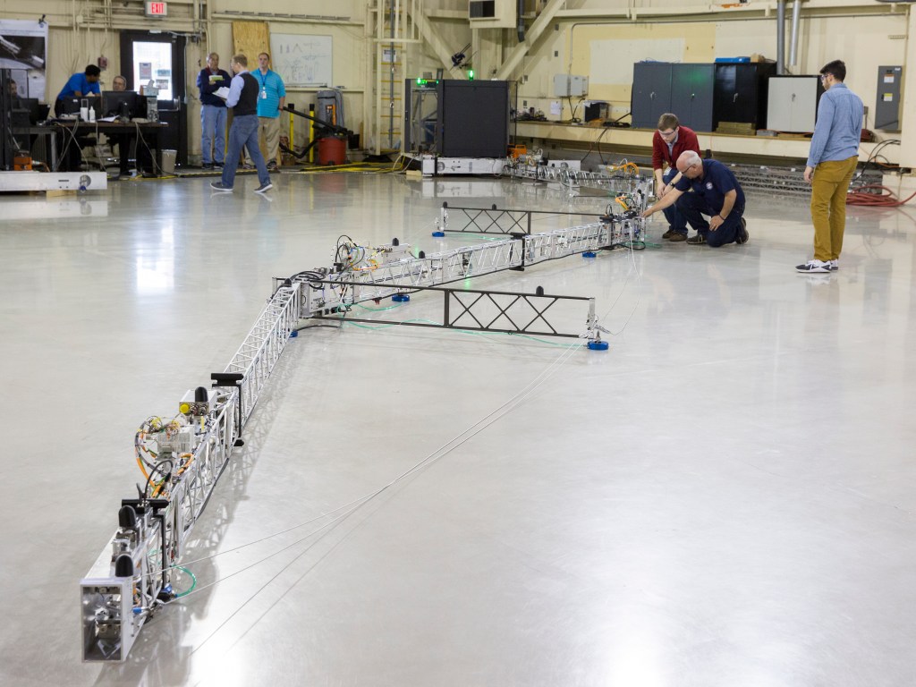 NASA Puts In-Space Assembly Robots to the Test