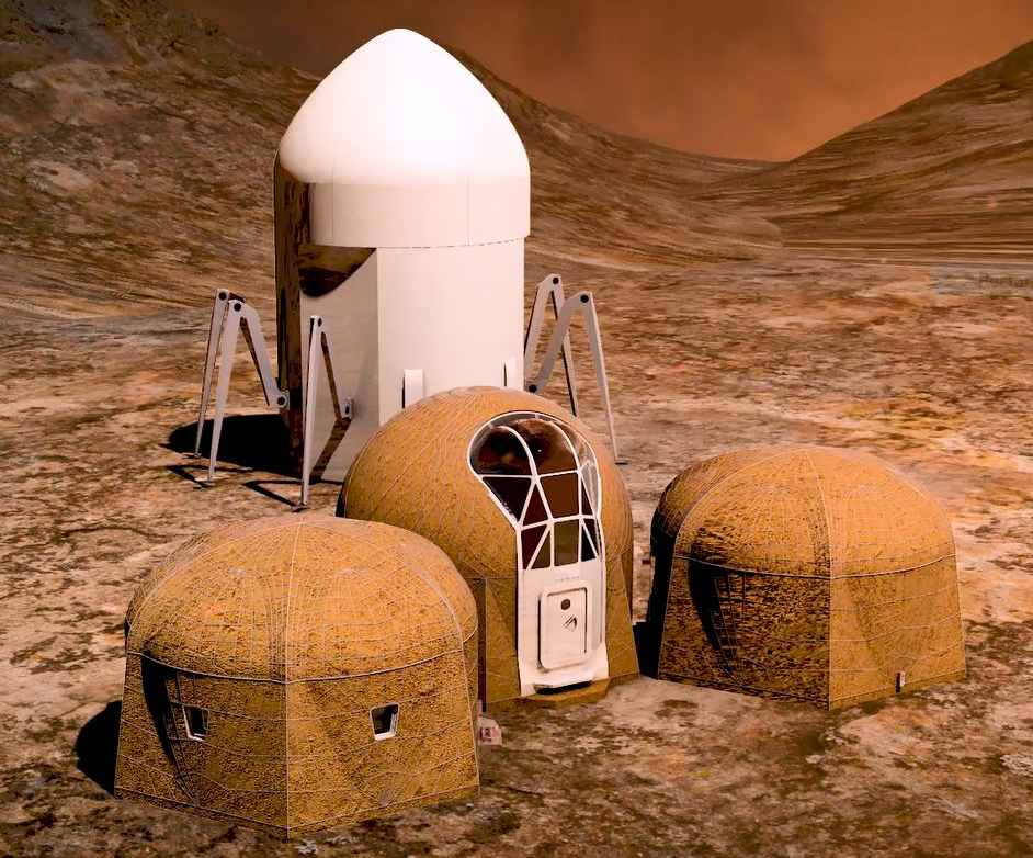 Team Zopherus for 3D-Printed Habitat Challenge Phase: 3 Level 1 competition