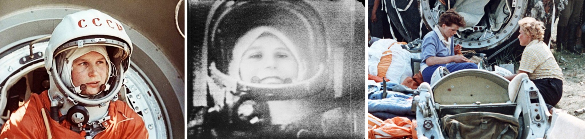 Soviet cosmonaut Valentina V. Tereshkova