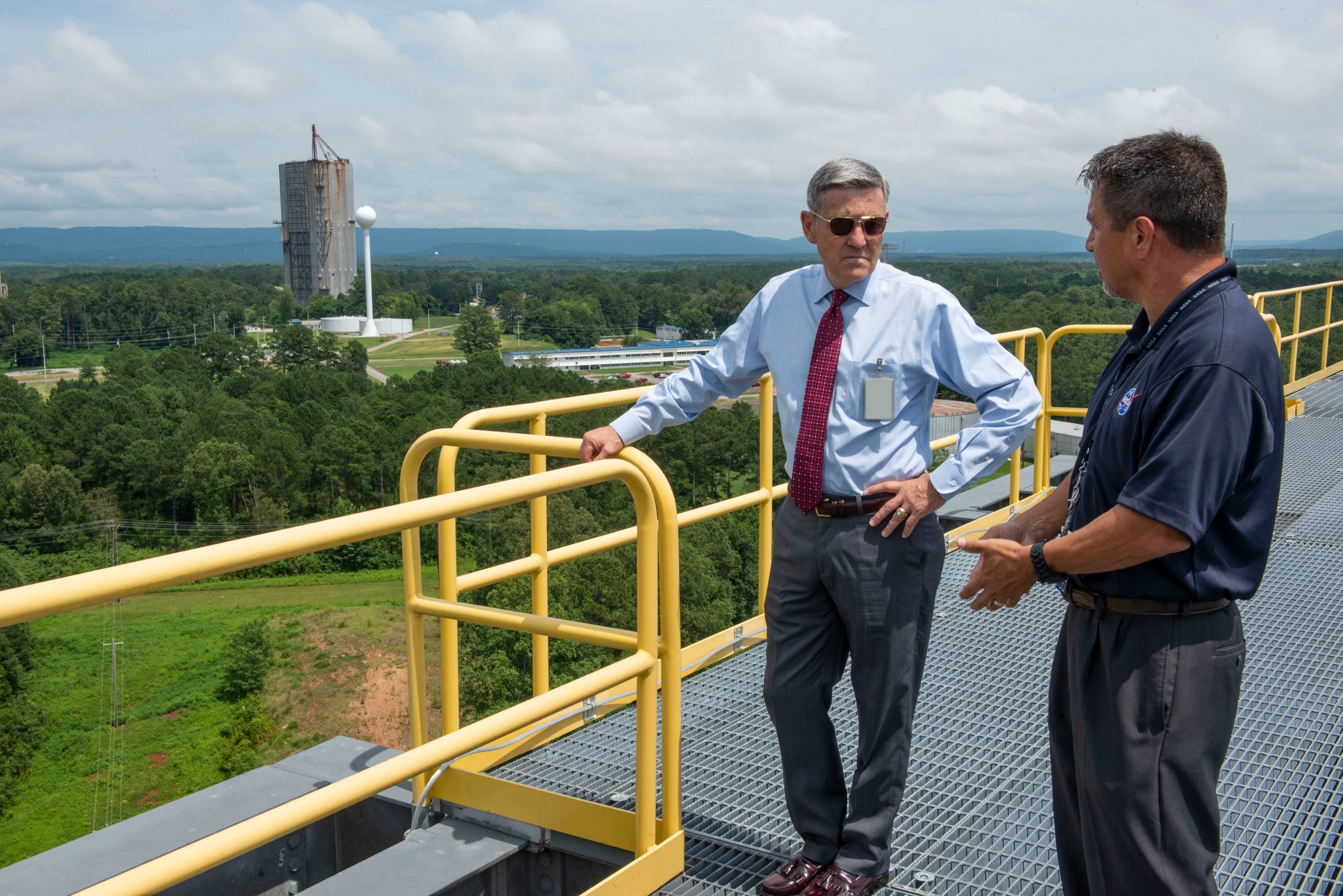 NASA's Kennedy Space Center Director Robert Cabana visited Marshall Space Flight Center July 16. 