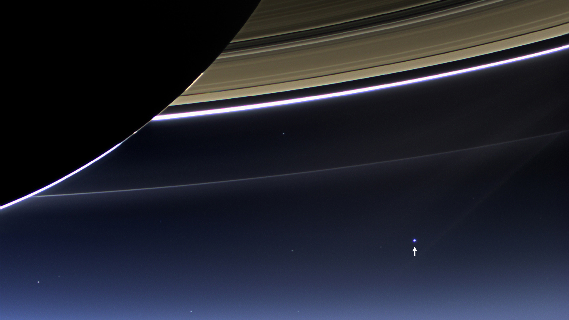 Earth from Saturn