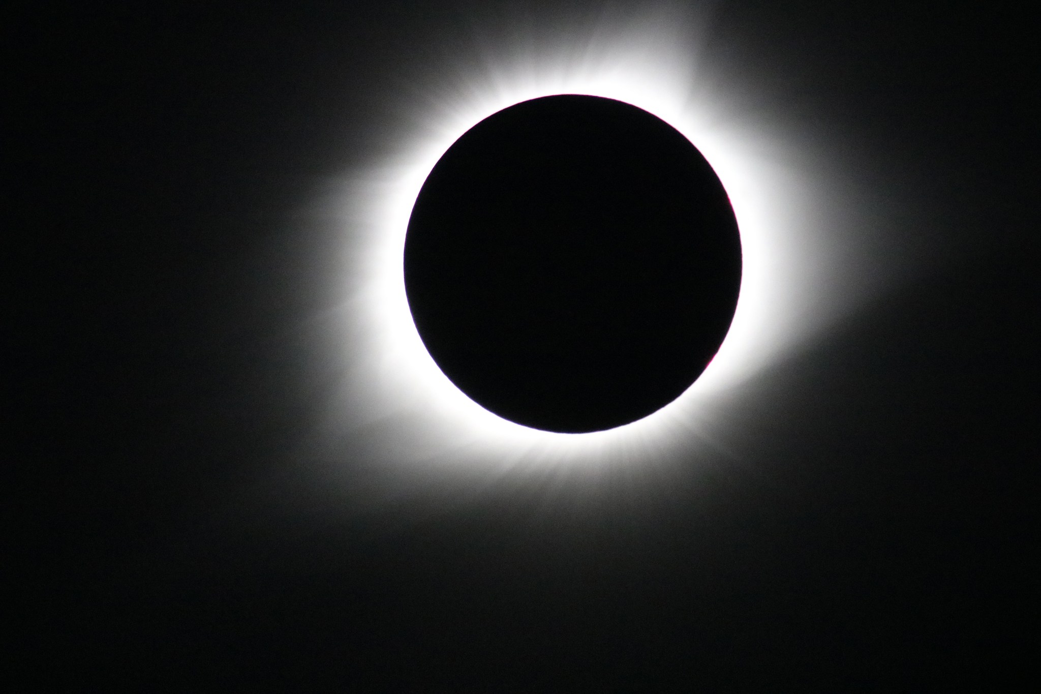 solar eclipse photographed 21 Aug 2017