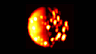 Jupiter Moon Io in Infrared