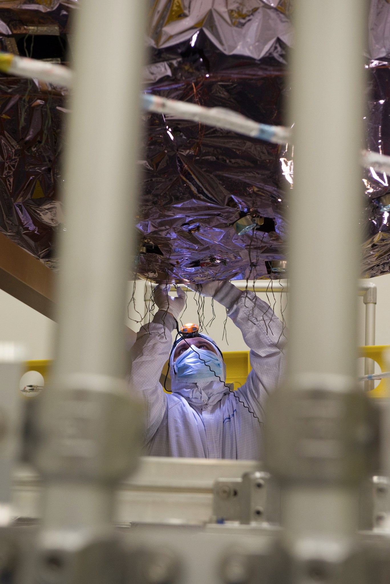 testing of JWST sunshield