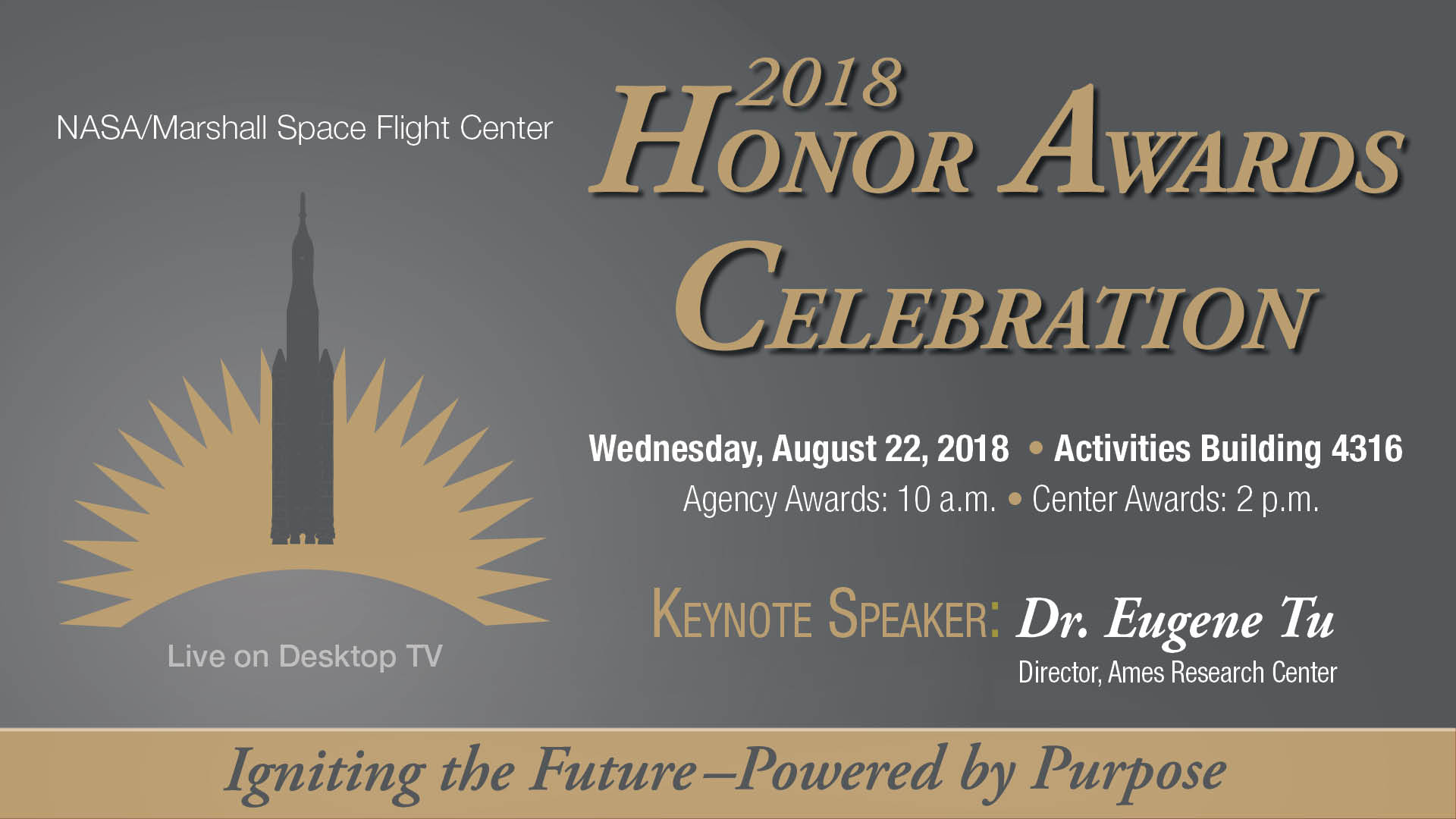 MSFC Honor Awards Ceremony 2018