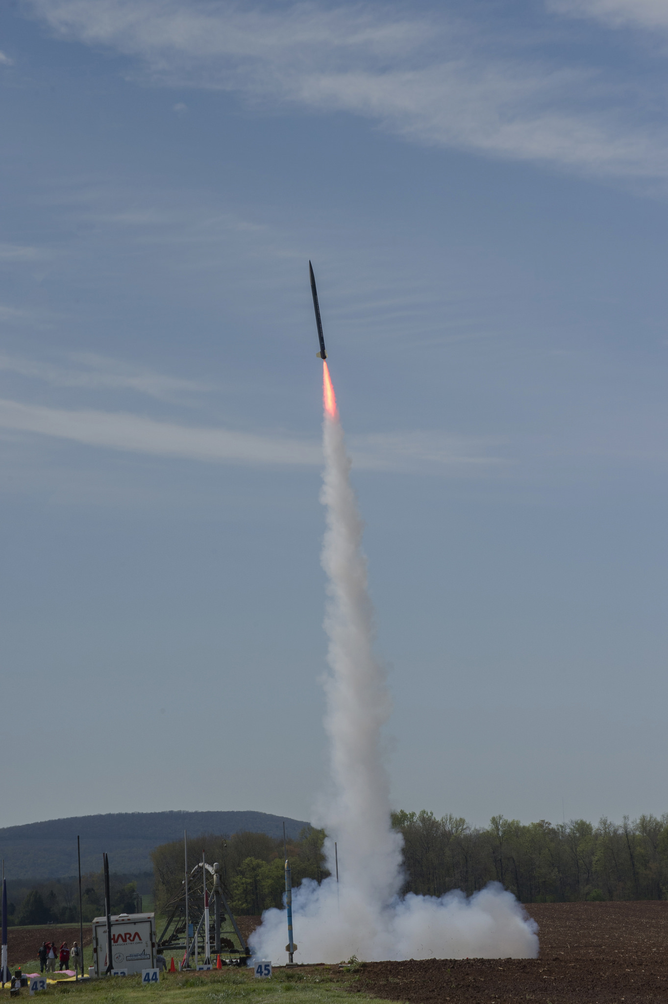 Student Launch Rocket Launching