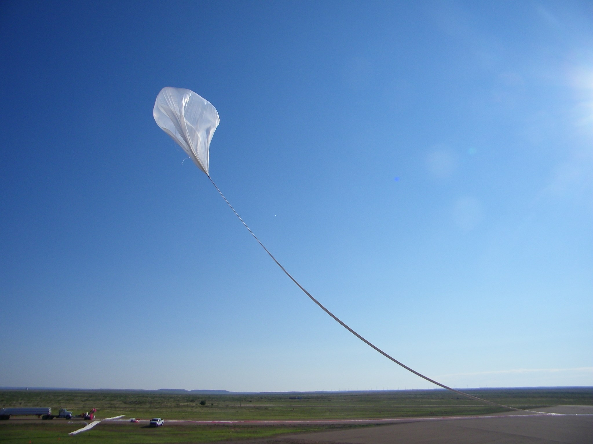 Big 60 zero pressure balloon launch