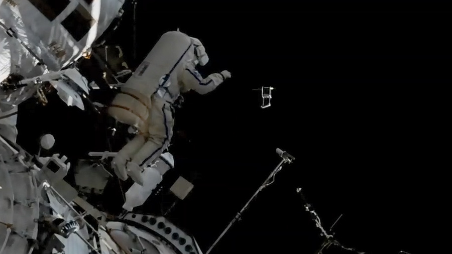 Cosmonaut Sergey Prokopyev
