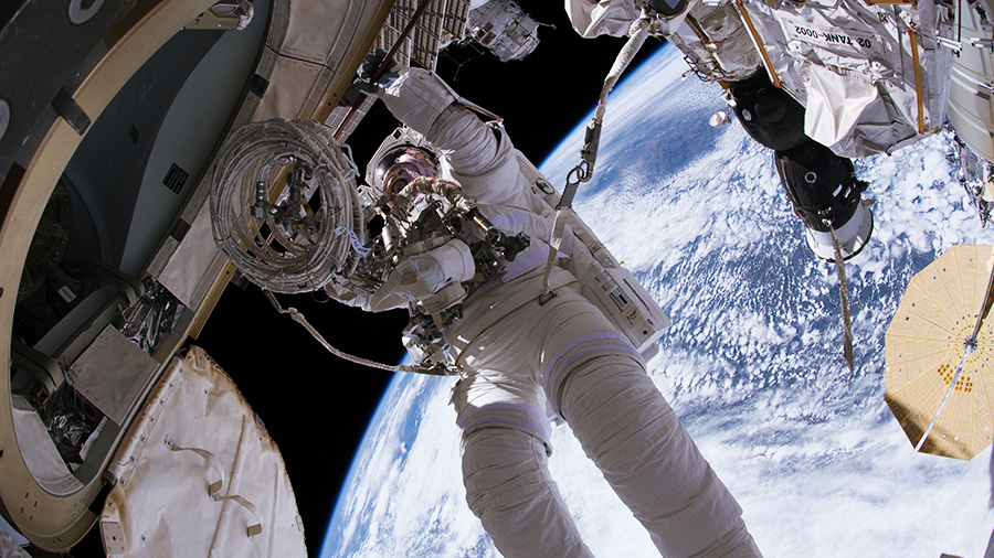 NASA astronaut Drew Feustel