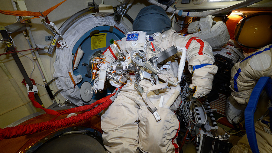 Russian Orlan spacesuit