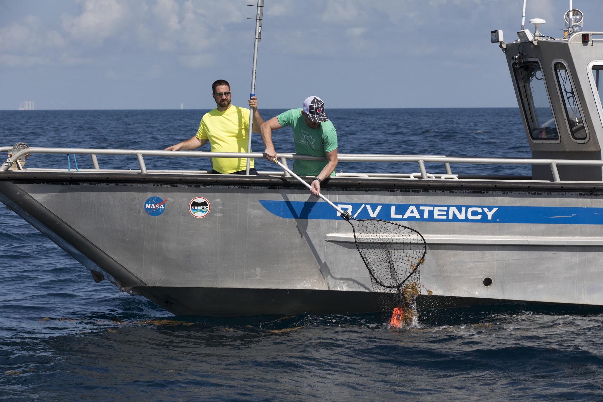 NASA engineers recover and evaluate ejectable data recorders