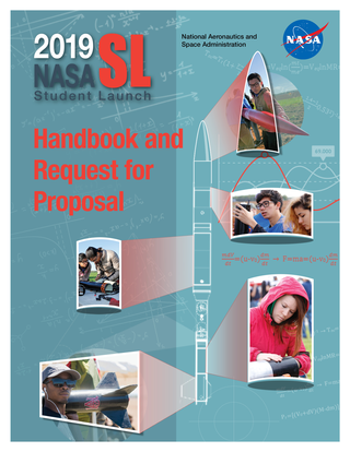 2019 Student Launch Handbook Cover
