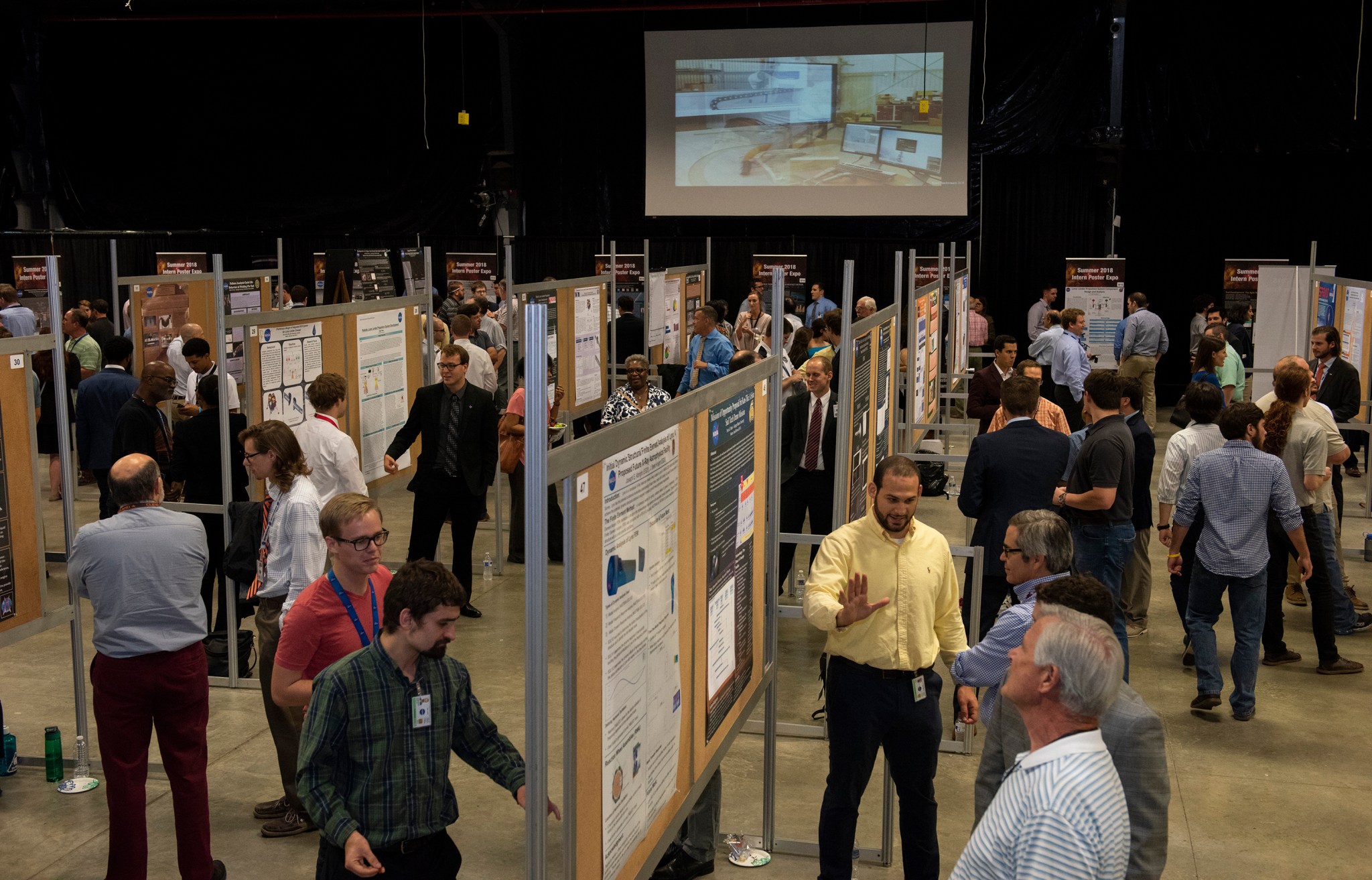 : On Aug. 1, almost 200 interns at Marshall Space Flight Center participated in the 2018 Poster Exposition and Awards Ceremony. 